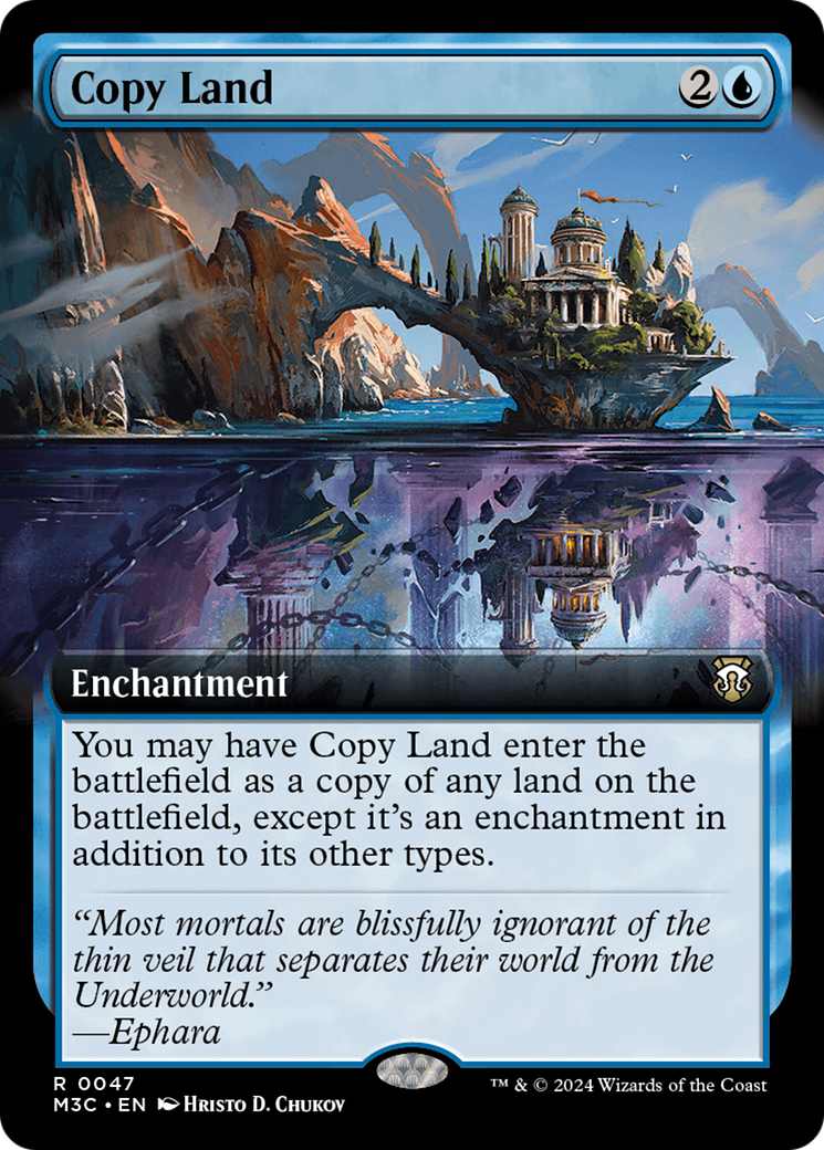 Terre copieuse (Extended Art) (Feuille frisée) [Modern Horizons 3 Commander]