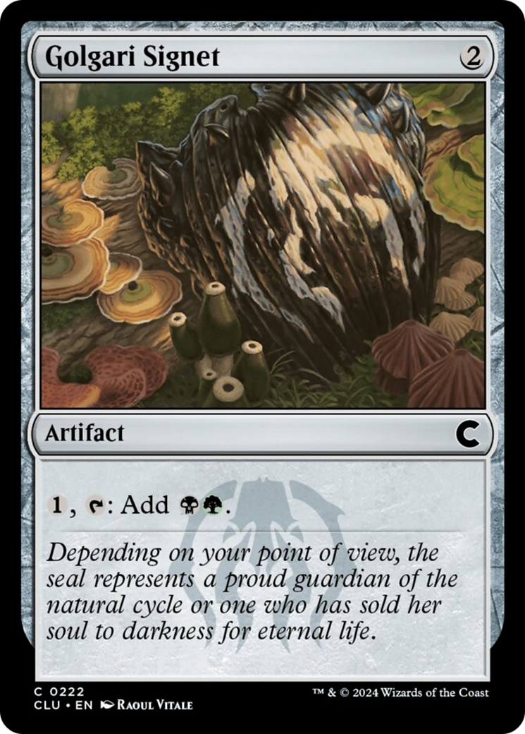 Sceau golgari [Ravnica: Clue Edition]