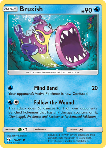 Bruxish (70/214) [Sol y Luna: Truenos Perdidos]
