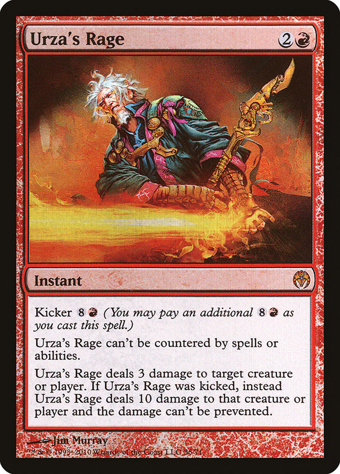 La Rage d'Urza [Duel Decks: Phyrexia vs. the Coalition]