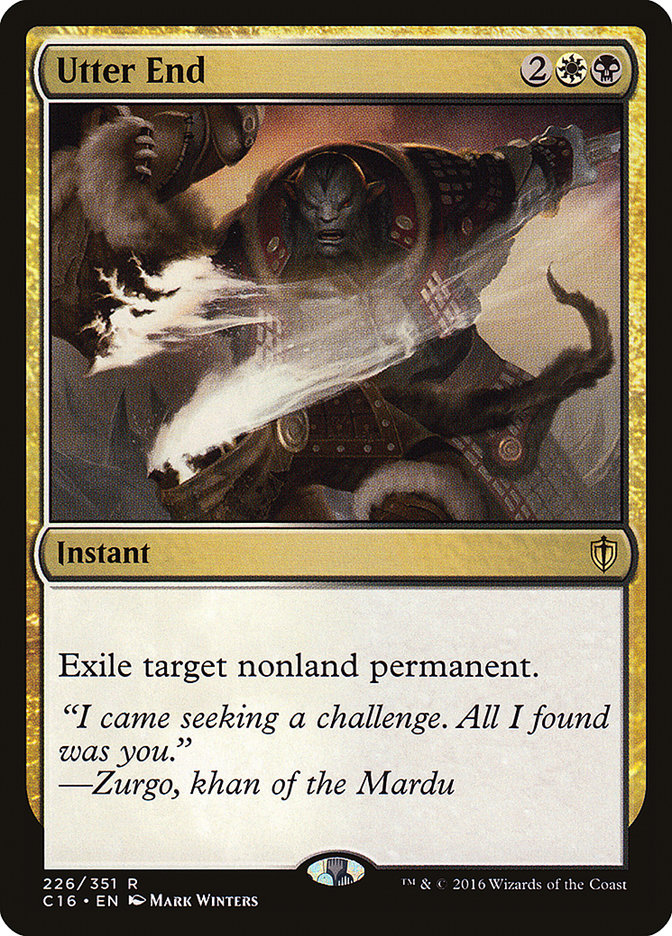 Fin ultime [Commander 2016]