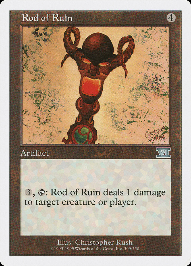 Bâton de la ruine [Sixième édition]