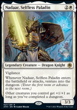 Nadaar, paladin altruiste (Promo Pack) [Dungeons & Dragons: Adventures in the Forgotten Realms Promos]