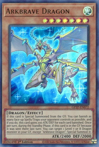 Dragón Arkbrave [GFTP-EN072] Ultra Rara