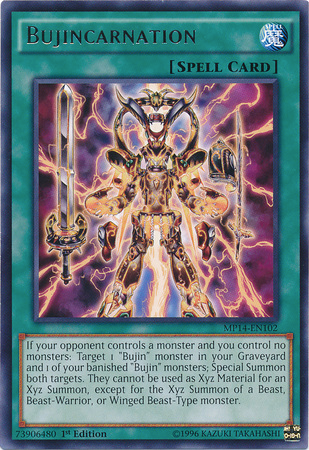 Bujincarnation [MP14-FR102] Rare