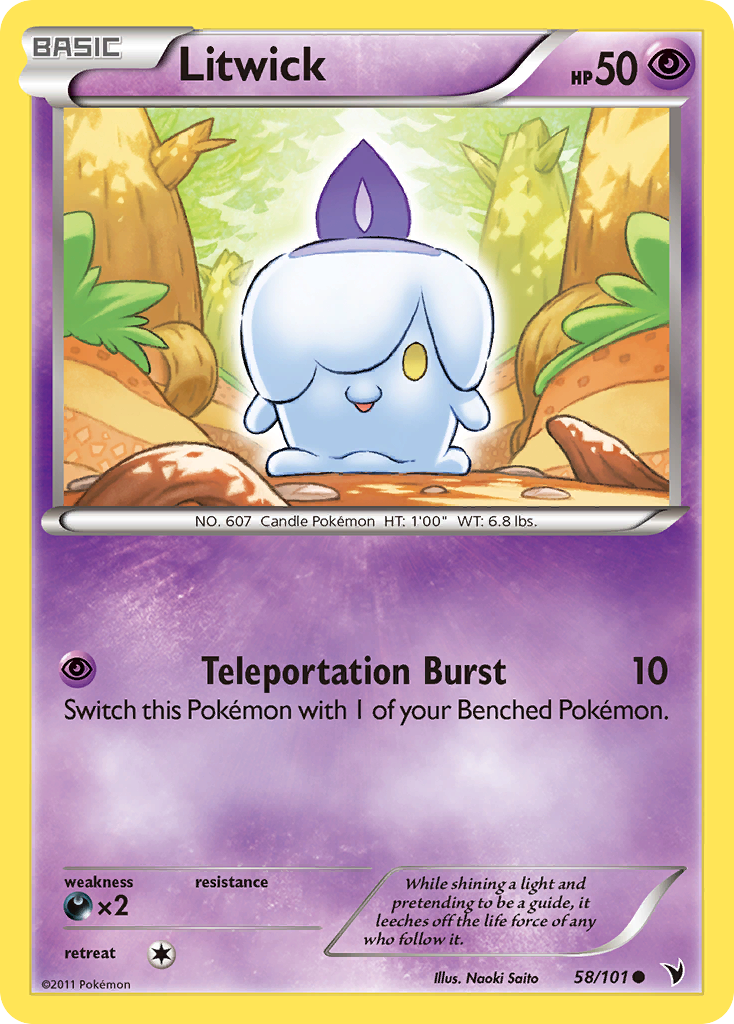 Litwick (58/101) [Negro y Blanco: Victorias Majestuosas]
