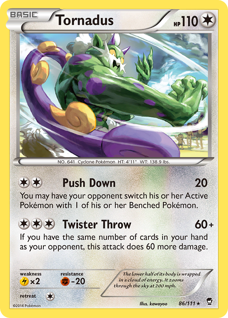 Boréas (86/111) [XY : Poings Furieux]