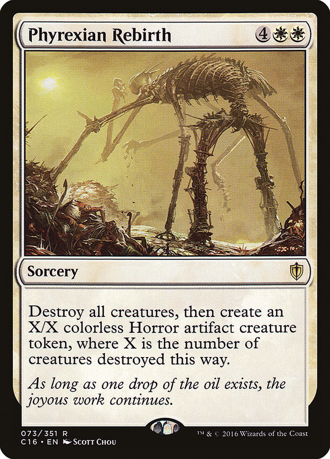 Renaissance phyrexiane [Commander 2016]