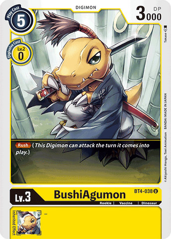 BushiAgumon [BT4-038] [Gran Leyenda]