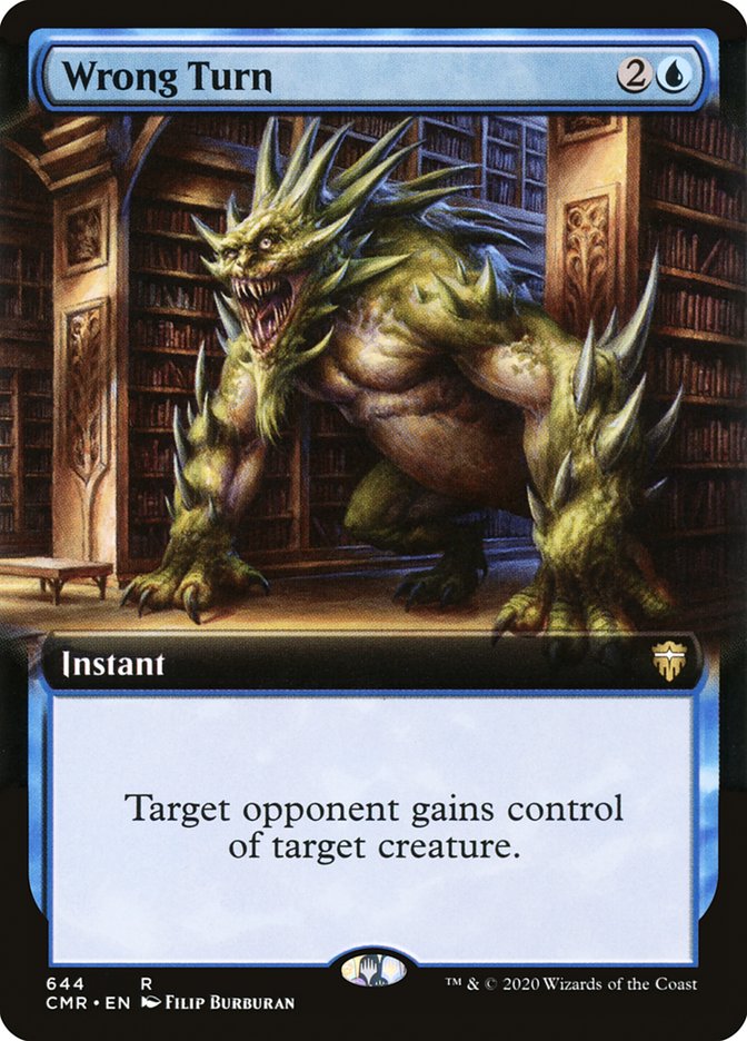 Curva Inesperada (Arte Extendido) [Commander Legends]