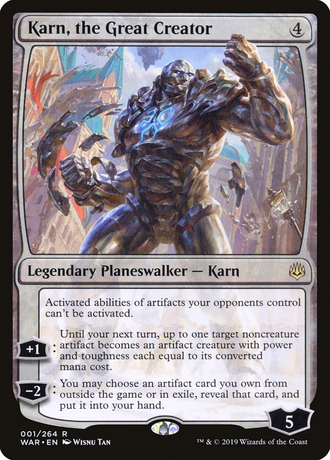 Karn, le Grand Créateur [Guerre des Planeswalkers]