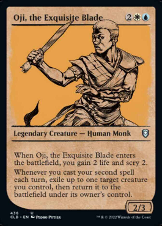 Oji, la Lame exquise (Showcase) [Commander Legends : La Bataille de la Porte de Baldur]