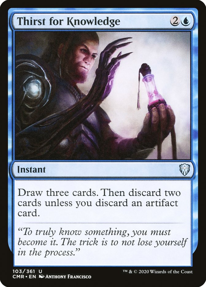 Sed de conocimiento [Commander Legends]