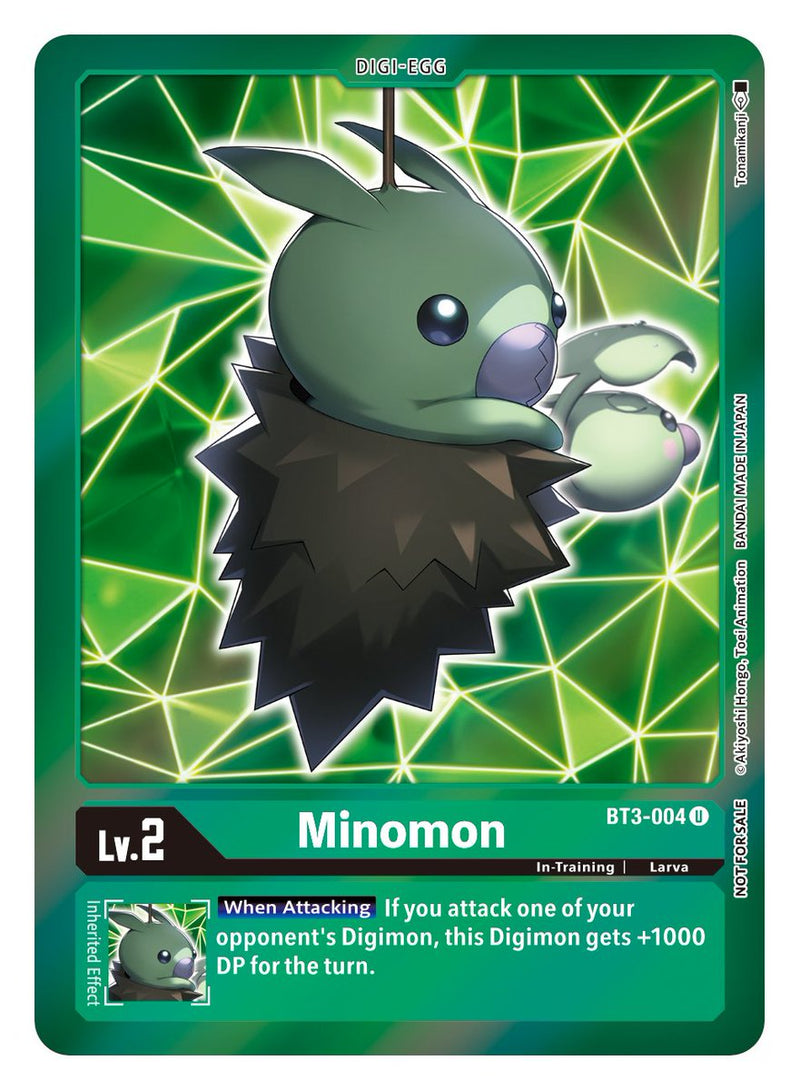Minomon [BT3-004] (Paquete de evento 2) [Ver. 1.5 del Booster especial de lanzamiento]