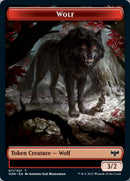 Loup (011) // Jeton Trésor recto-verso [Innistrad : Chasse de minuit Jetons]