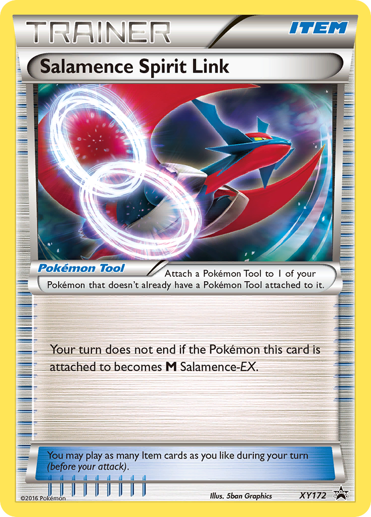 Salamence Vínculo Espiritual (XY172) [XY: Black Star Promos]