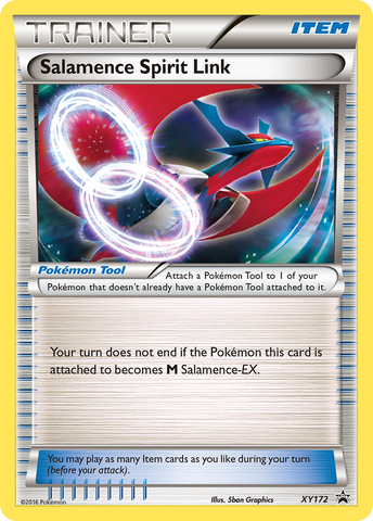 Salamence Vínculo Espiritual (XY172) [XY: Black Star Promos]