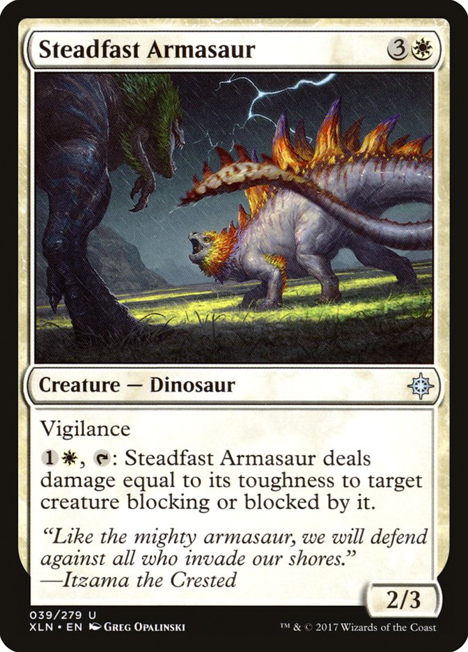 Armasaure inébranlable [Ixalan]
