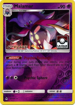 Malamar (51/131) (Liga Promo 4º puesto) [Sol y Luna: Luz Prohibida]