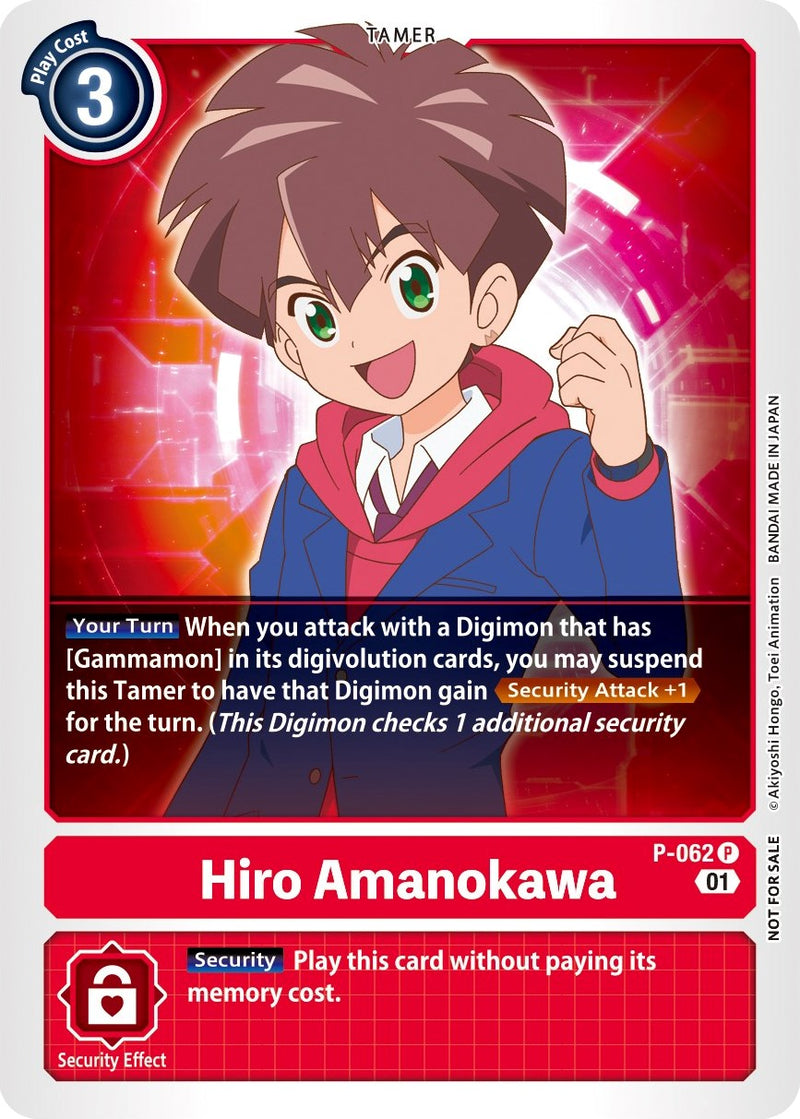 Hiro Amanokawa [P-062] (Official Tournament Pack Vol.5) [Cartas Promocionales]