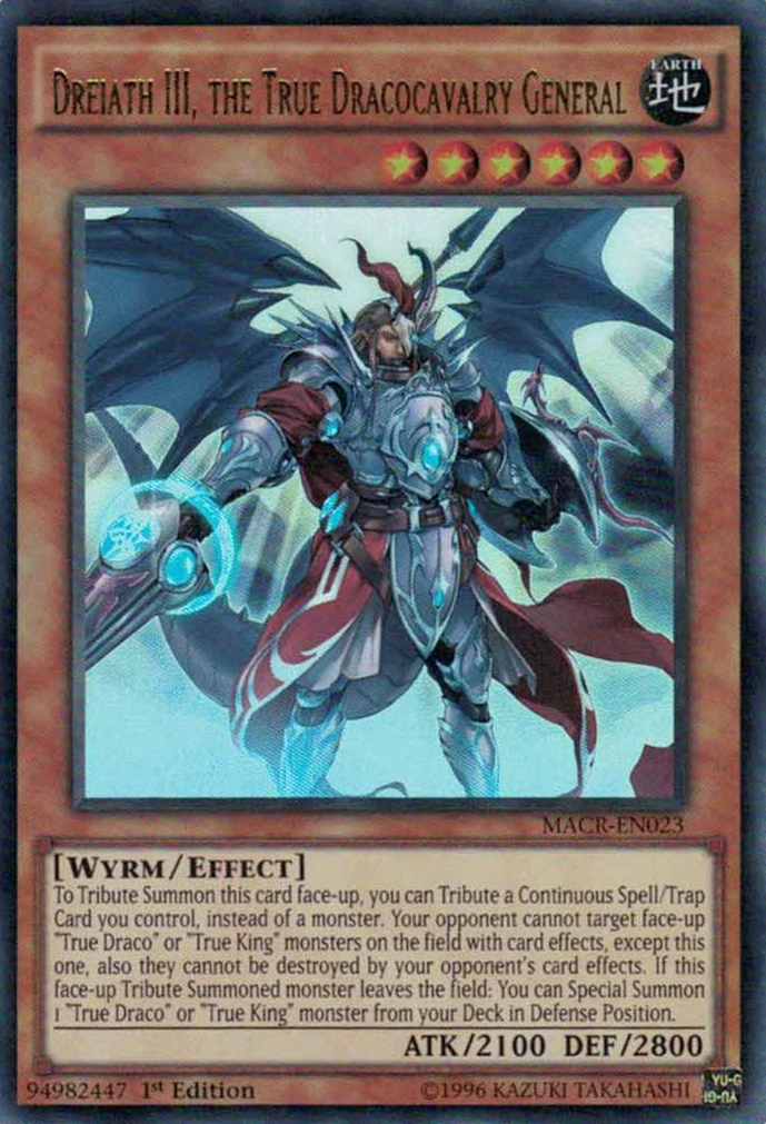 Dreiath III, le Véritable Général Dracocavalier [MACR-FR023] Ultra Rare