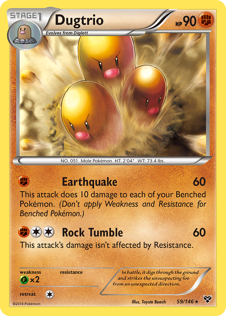 Triopikeur (59/146) [XY: Base Set]