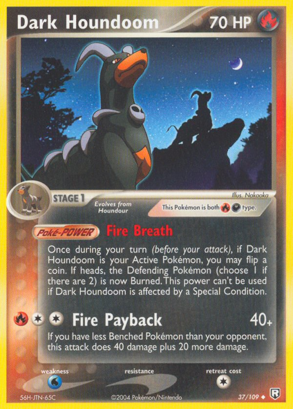 Démolosse Obscur (37/109) [EX: Retour de Team Rocket]
