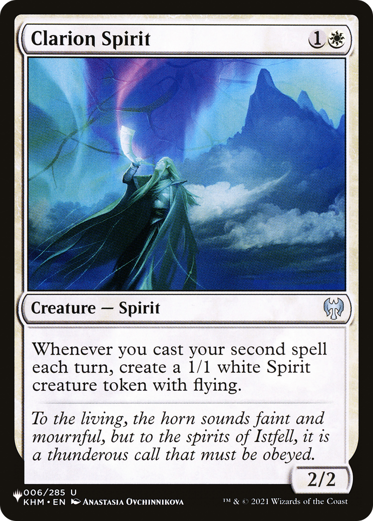 Clarion Spirit [La Lista]