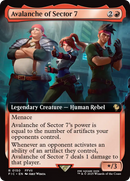 Avalanche du Secteur 7 (Extended Art) [Commander Final Fantasy]