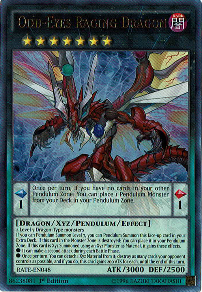 Dragon Enragé aux Yeux Impairs [RATE-FR048] Ultra Rare