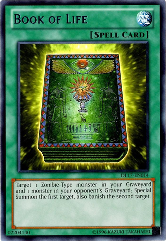 Livre de Vie (Bleu) [DL17-EN014] Rare
