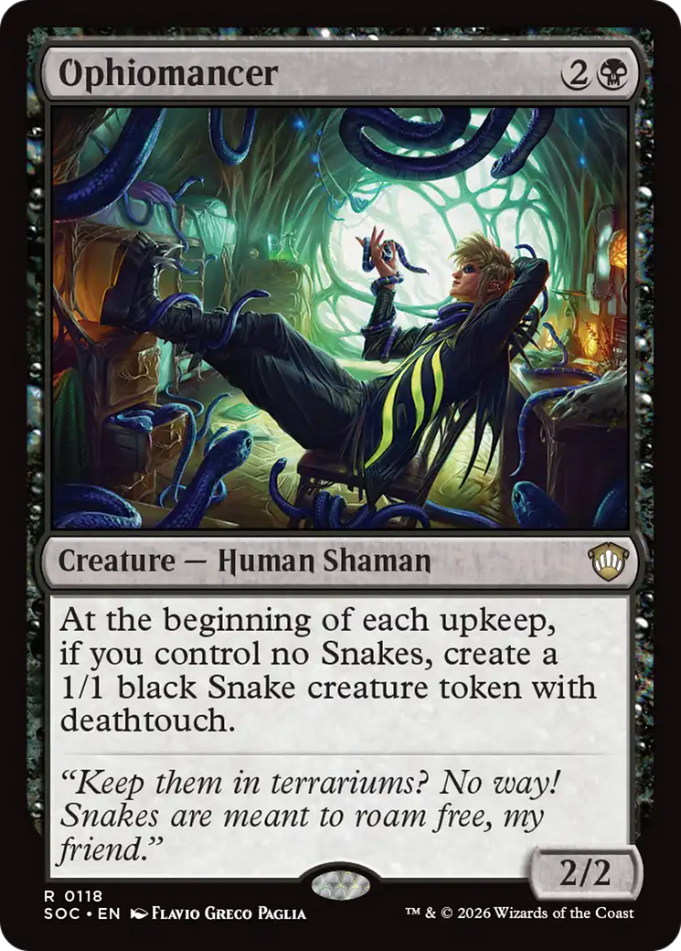 Ophiomancien [Commander : Les secrets de Strixhaven]