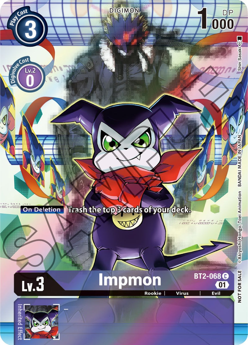 Impmon [BT2-068] (Tamer's Card Set 1) [Promociones del Booster de Lanzamiento Especial]