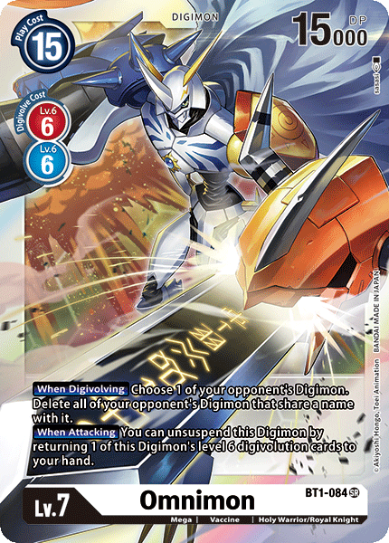 Omnimon [BT1-084] [Lanzamiento del Booster Especial Ver.1.0]