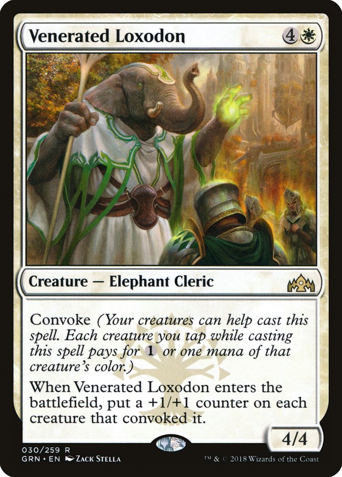 Loxodon vénéré [Guilds of Ravnica]