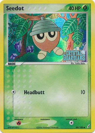 Seedot (60/100) (Sellado) [EX: Guardianes de Cristal]