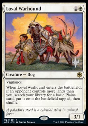Limier loyal (Pack promotionnel) [Donjons & Dragons : Aventures dans les Royaumes oubliés promos]