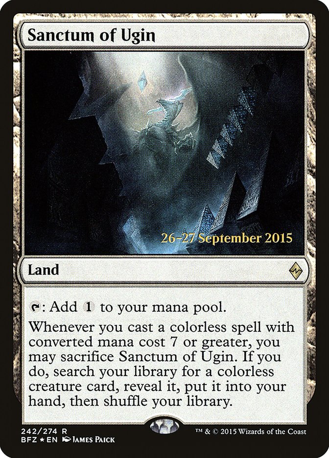 Santuario de Ugin [Promos de la presentación de La Batalla de Zendikar]