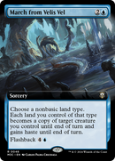 Marche de Velis Vel (Illustration étendue) [Modern Horizons 3 Commander]