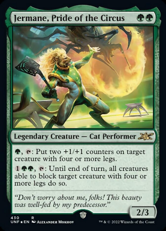 Jermane, fierté du cirque (Galaxy Foil) [Unfinity]
