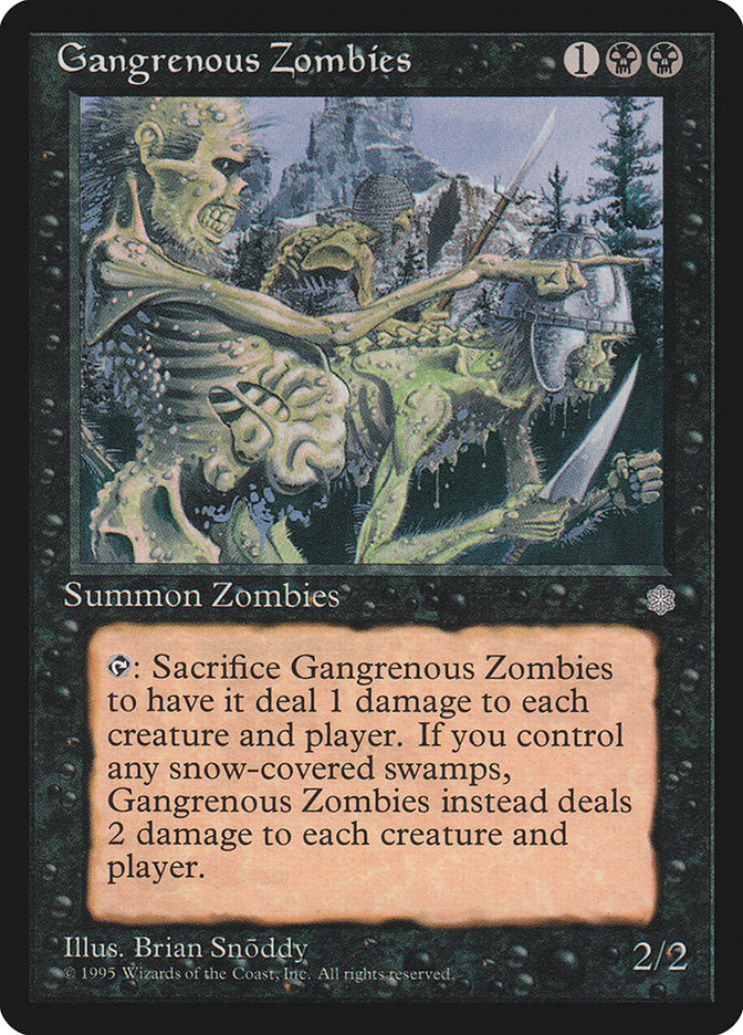 Zombies gangreneux [Ère Glaciaire]