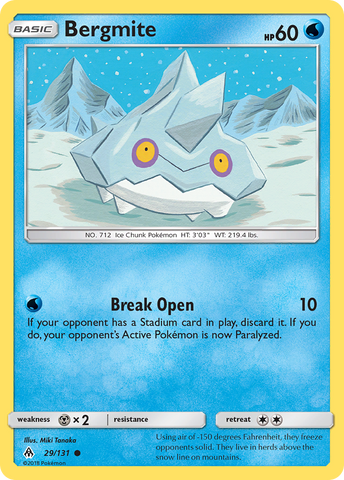 Bergmite (29/131) [Sol y Luna: Luz Prohibida]