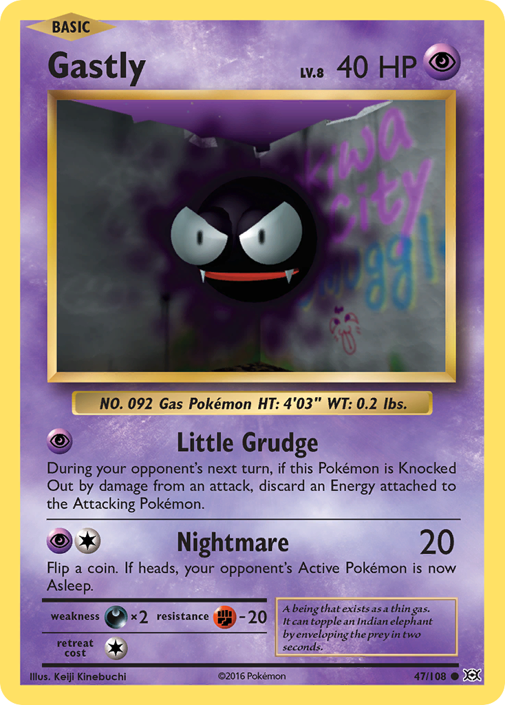 Fantominus (47/108) [XY: Évolutions]