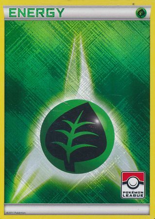 Énergie Plante (Promo Ligue Pokémon 2011) [Cartes de Ligue et de Championnat]