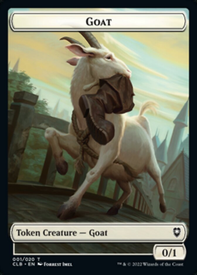 Ficha de Cabra [Commander Legends: Battle for Baldur's Gate Tokens]