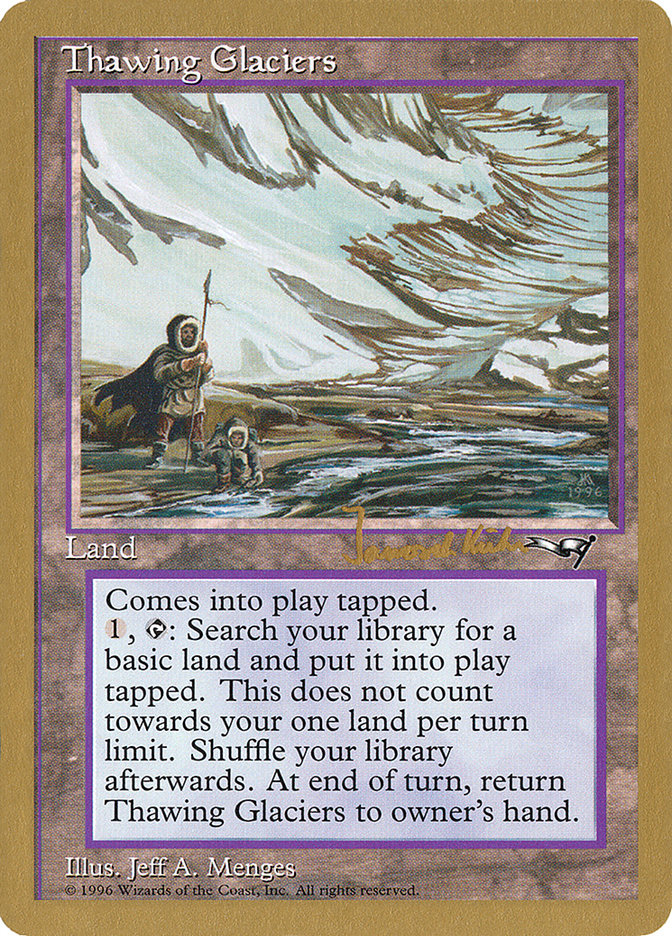 Glaciers Fondants (Janosch Kuhn) [Decks des Championnats du Monde 1997]