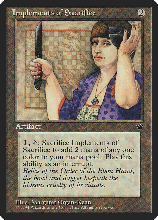 Ustensiles sacrificiels [Fallen Empires]