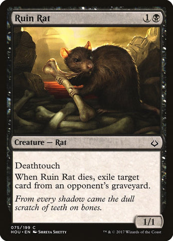 Rata ruinosa [La hora de la devastación]