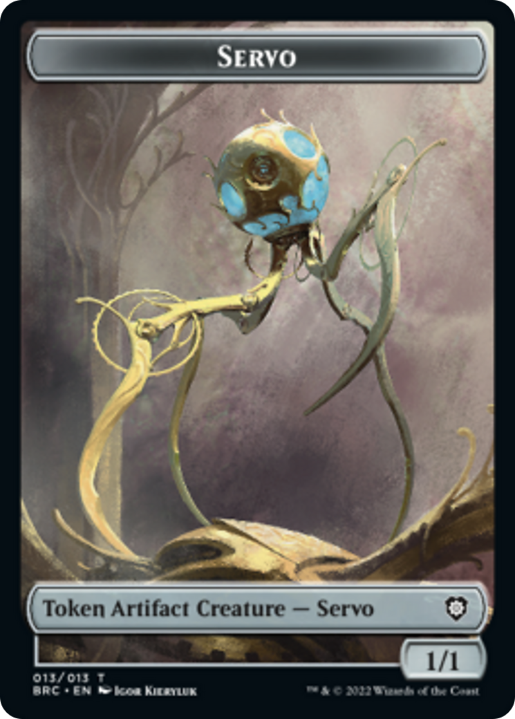 Servomoteur // Création (005) Jetons recto-verso [The Brothers' War Commander Tokens]