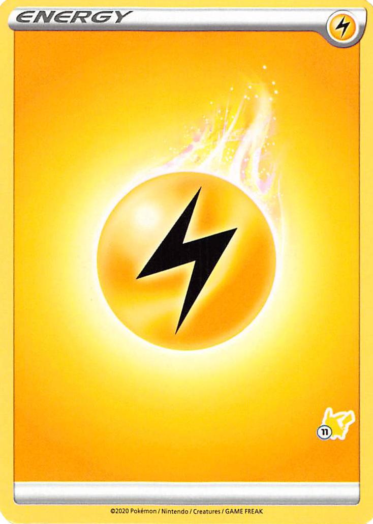 Energía Rayo (Sello de Pikachu n.º 11) [Battle Academy 2022]